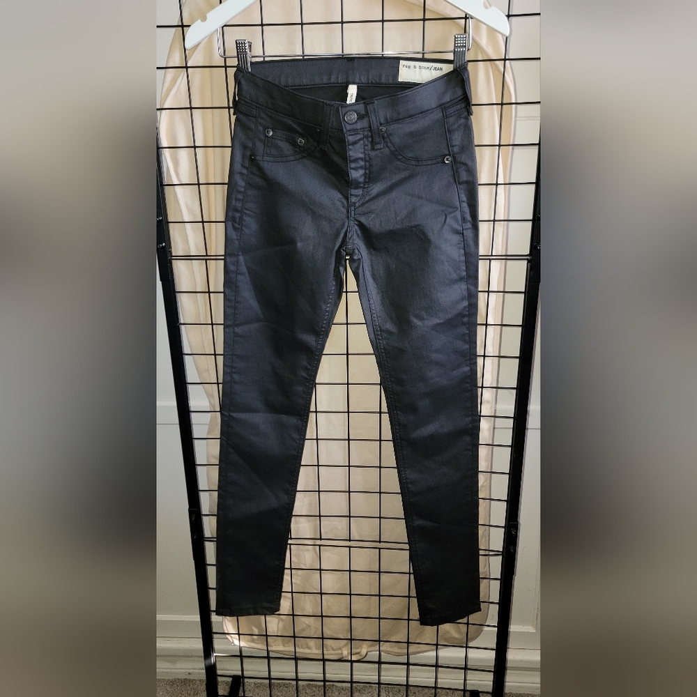 RAG & BONE Stylish Black Women's Jeans SIZE 25